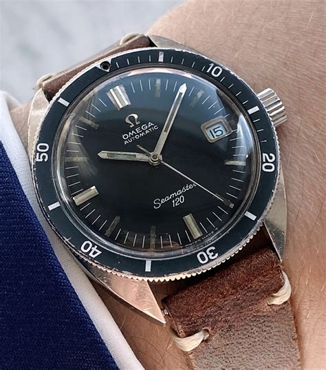 omega seamaster vintage gold|omega seamaster 120 vintage price.